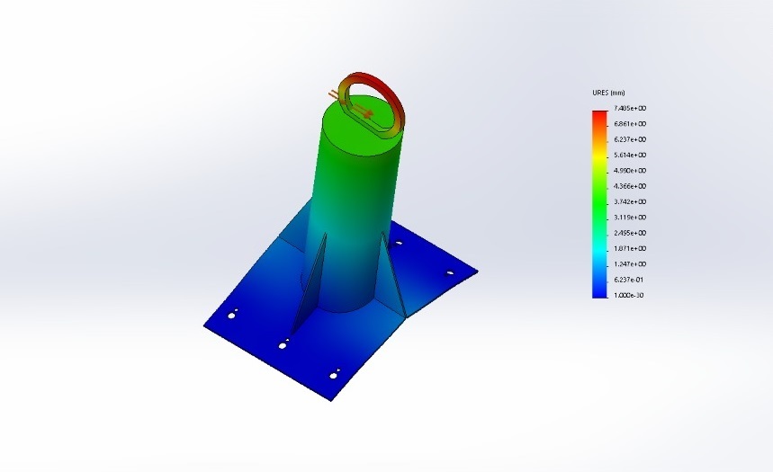 Modelagem 3D de equipamento industrial